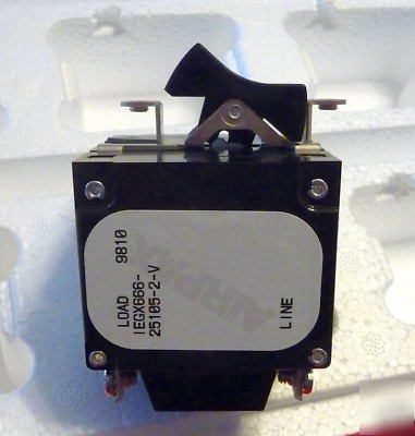 Airpax 3P circuit breaker switch 250V-20 a, 20 a, .05A