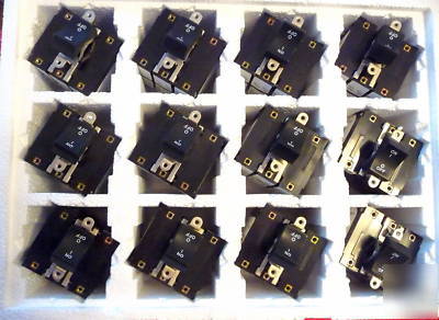 Airpax 3P circuit breaker switch 250V-20 a, 20 a, .05A