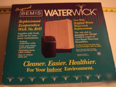 Bemis evaporator waterwick no. 1043