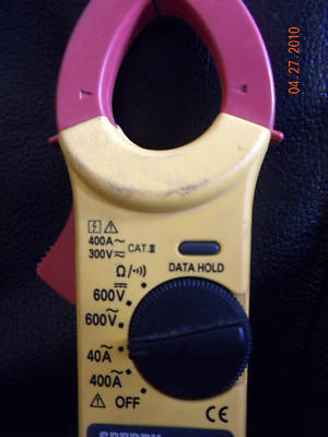 Digital snap-around dsa-500 volt amp multi meter sperry
