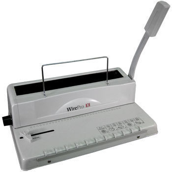 Double wire o binding machine with 1 year warranty