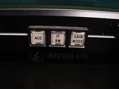 Interad ltd 9110A vhf/ uhf receiver if sdu wj