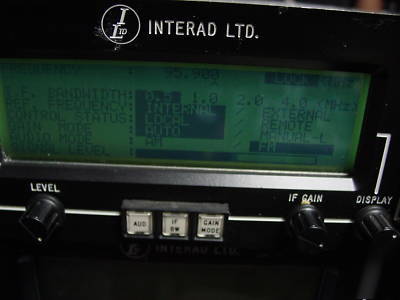 Interad ltd 9110A vhf/ uhf receiver if sdu wj
