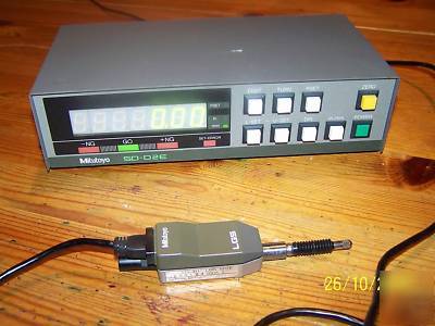Mitutoyo sd-D2E multi-function display & linear gauge