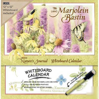 Natures journal bastin 2011 whiteboard calendar lg