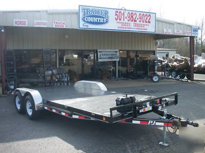 New 2010 pj carhauler 83 x 20 (steel floor & winch)