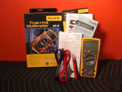 New fluke 26 iii true rms (reduced )