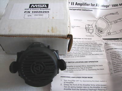New msa amplifier esp ii for advantage 1000 millennium 