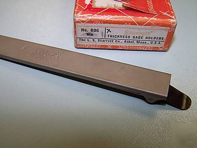 New starrett 806 thickness gage holders ** **