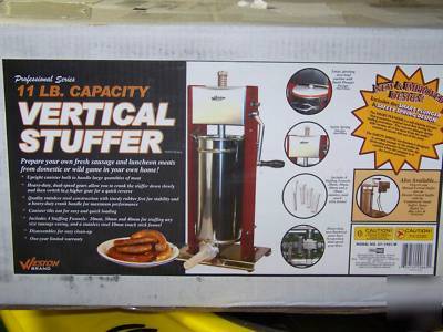 New weston brand 11LBS vertical sausage stuffer