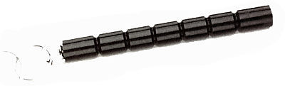 Police baton mini-baton kubotan swivel key ring black