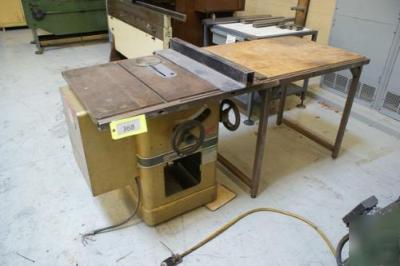 Powermatic 10â€ mdl 66TA table saw woodworking machine