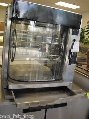 Used merco savory countertop rotisserie chickens bbq fl