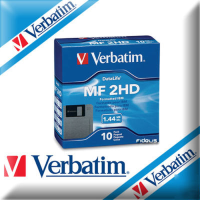 Verbatim 35DSHDE floppy disk X10 3.5