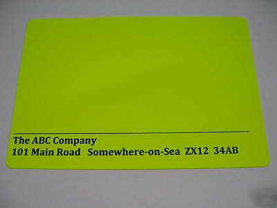 120 address labels printed with your return address 