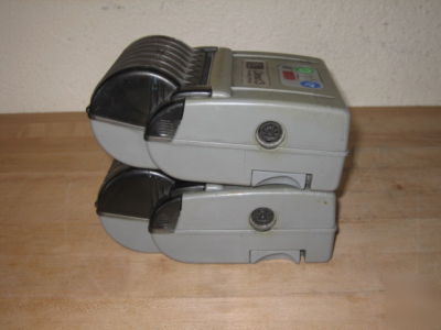 2 used zebra cameo 3 thermal receipt printer + battery 
