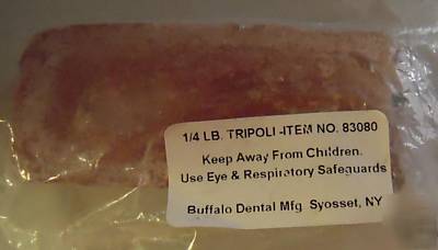 Buffalo dental 1/4 lb tripoli bar lab polishing 