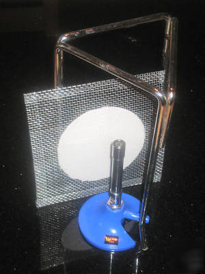 Bunsen burner complete with 1M of hose, tripod & gauze