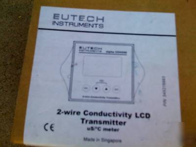 Eutech instruments CON500 conductivity transmitter