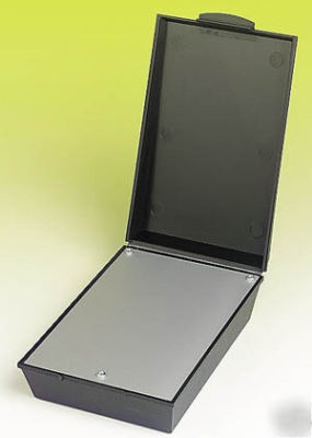 Flip lid plastic box 195X127X58MM abs project hobby