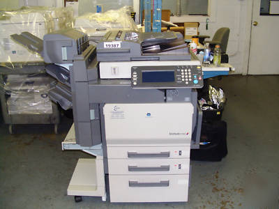 Konica minolta bizhub C352 multifunction w. finisher