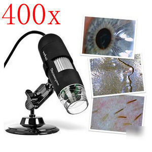 New 20X 400X 1.3MP usb digital microscope camera