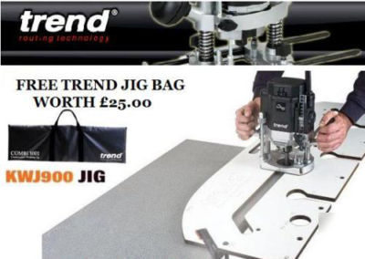 New trend KWJ900 kitchen worktop jig with free case