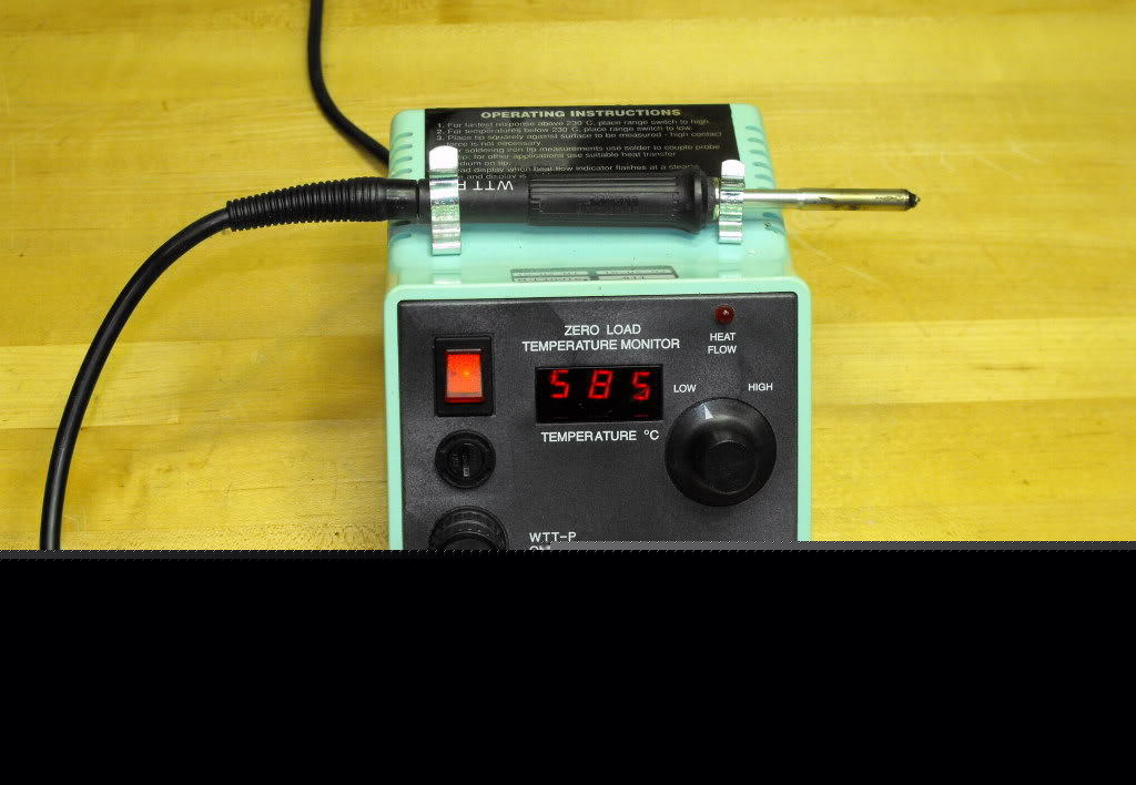 Nice weller WTT1500 zero load temperature monitor