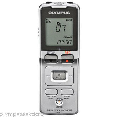 Olympus vn-5000 digital voice recorder + warranty