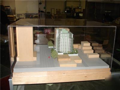 Original altadena 1238 burrard vancouver building model
