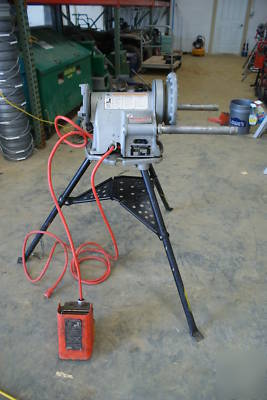 Ridgid 300A on 1206 tri stand