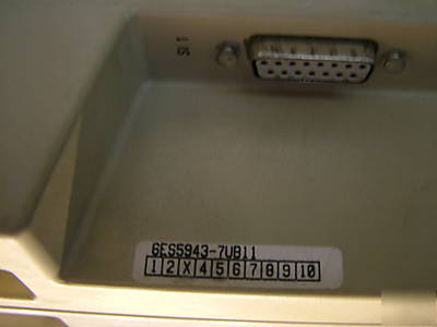 Siemens 943B 6ES5 943-7UB11