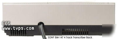 Sony bm-147 four track court/conference transcriber