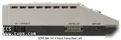 Sony bm-147 four track court/conference transcriber