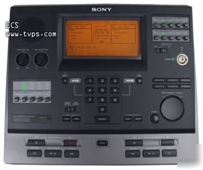 Sony mdcc-2000 digital court/conference recorder