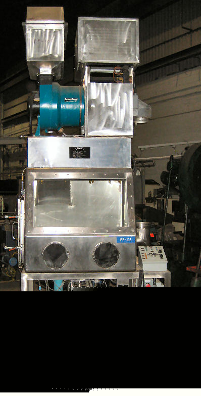 Stainless steel glove box for parts washing
