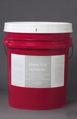 Super concentrate carpet/tile cleaner makes 6000 gal.