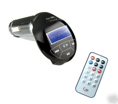 Wireless 2GB fm transmitter for ipod MP3 MP4 car kit uk