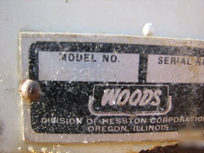 Woods finish mower cub lo boy 154 RM59LBD il 