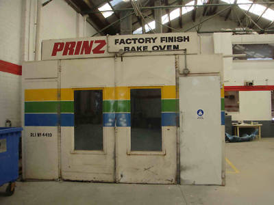 Panel beater spray paint booth going very cheap 