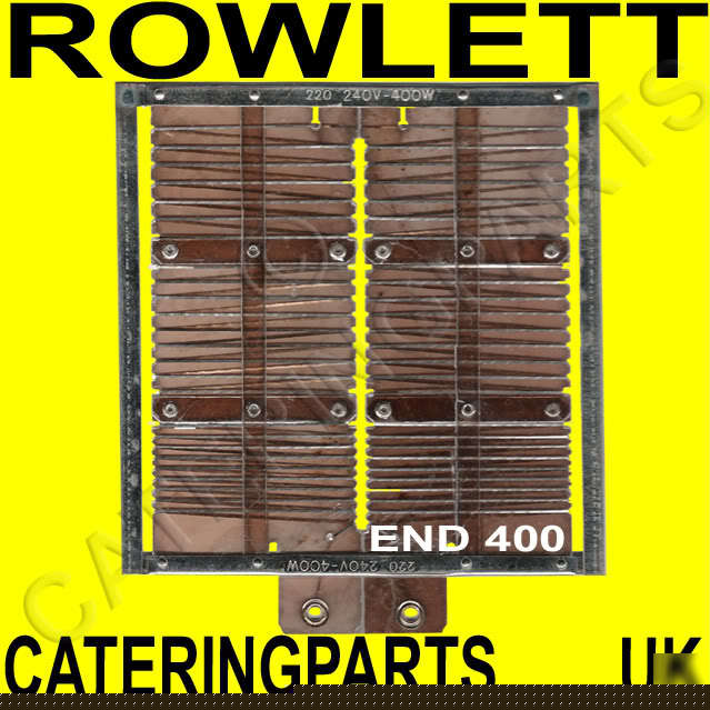 Spare end heating element suits rowlett rutland toaster