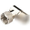 5 lot uhf right angle adapter pl-259 male to so-239 f