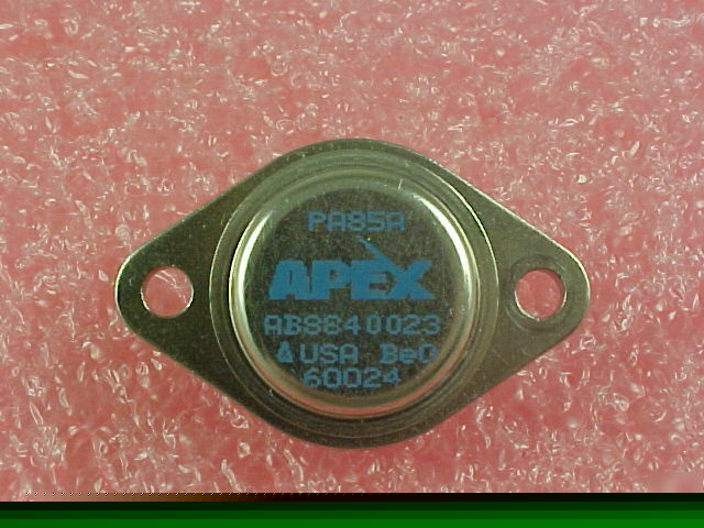 Apex PA85A power op amp amplifier to-3-8