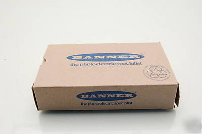 Banner 63992 red beam plastic fiber optic cable