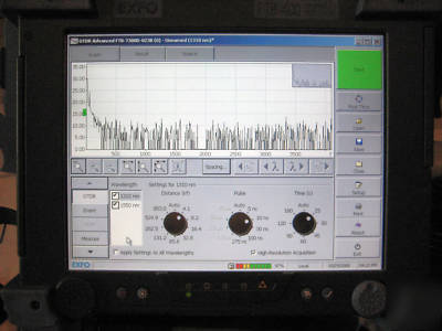 Exfo ftb-400 otdr mainframe universal test platform