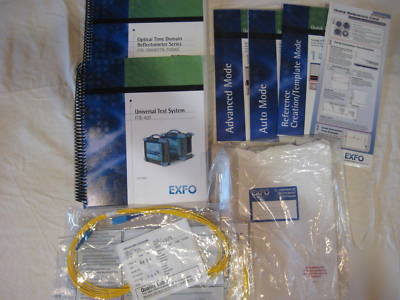 Exfo ftb-400 otdr mainframe universal test platform