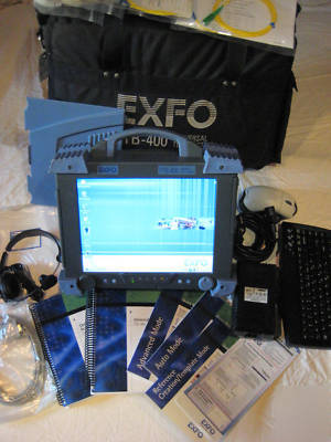 Exfo ftb-400 otdr mainframe universal test platform