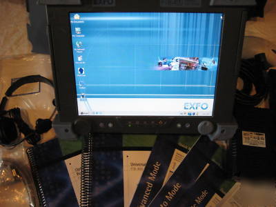 Exfo ftb-400 otdr mainframe universal test platform