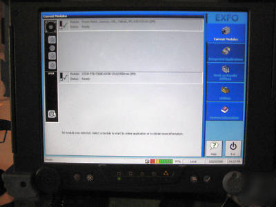 Exfo ftb-400 otdr mainframe universal test platform