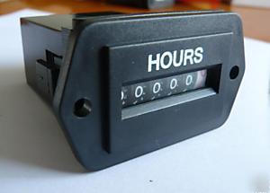 Hour meter boat tractor,diesel, engine, mower,12V,24VDC